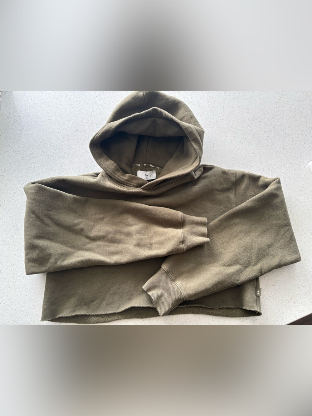 TNA Aritzia cropped ladies hoodie